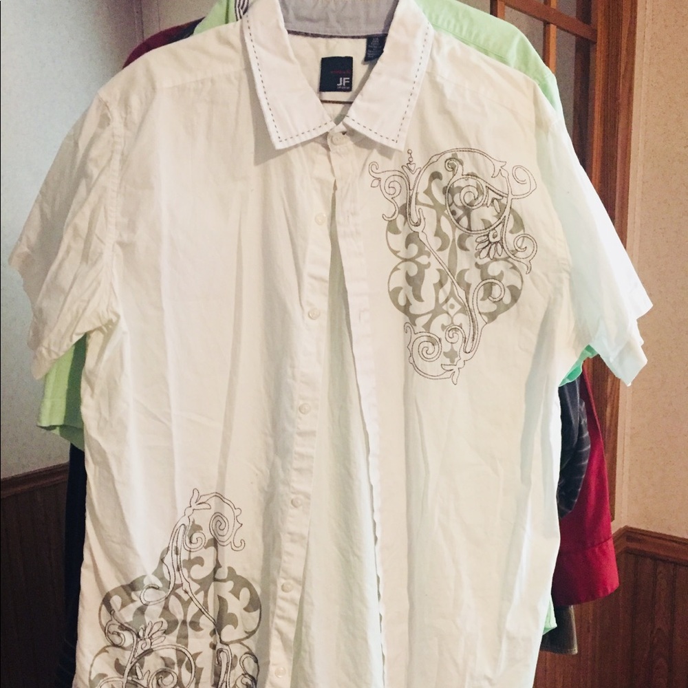 White button down shirt